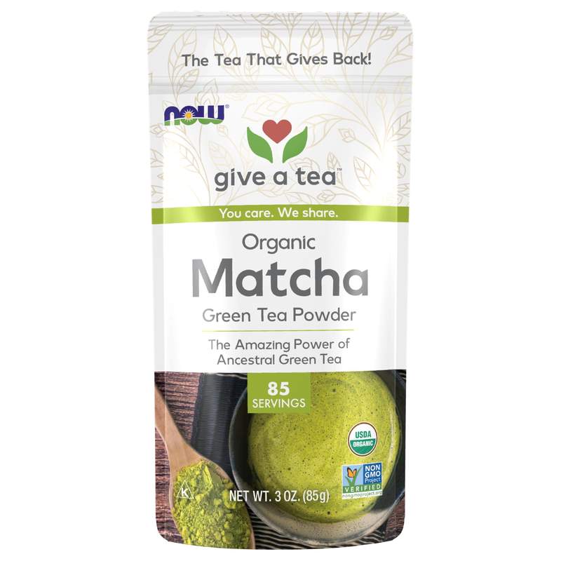 NOW Foods Organic Matcha Green Tea Powder