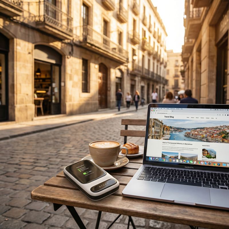 Testing Ryoko Pro outdoors