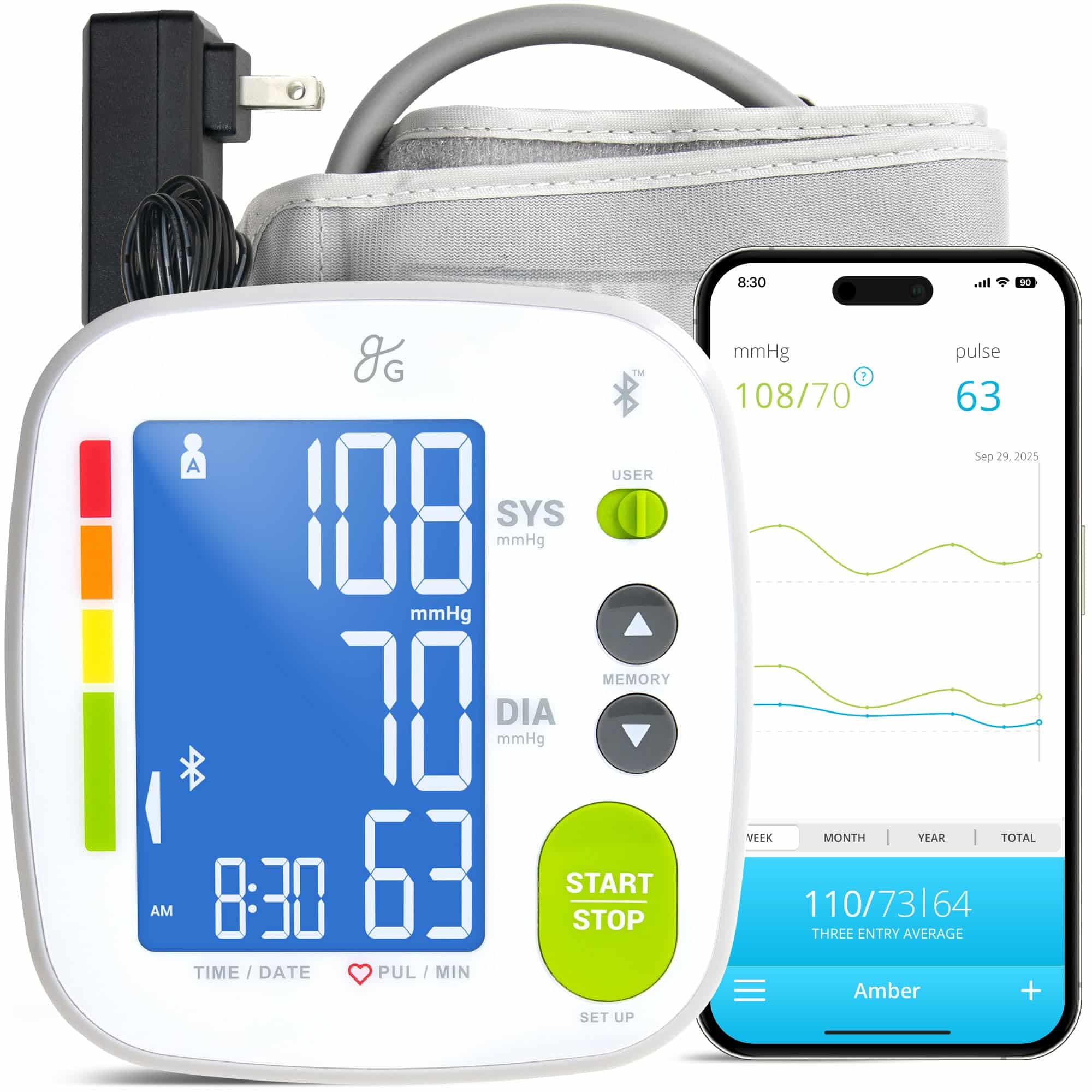 Greater Goods Blood Pressure Monitor
