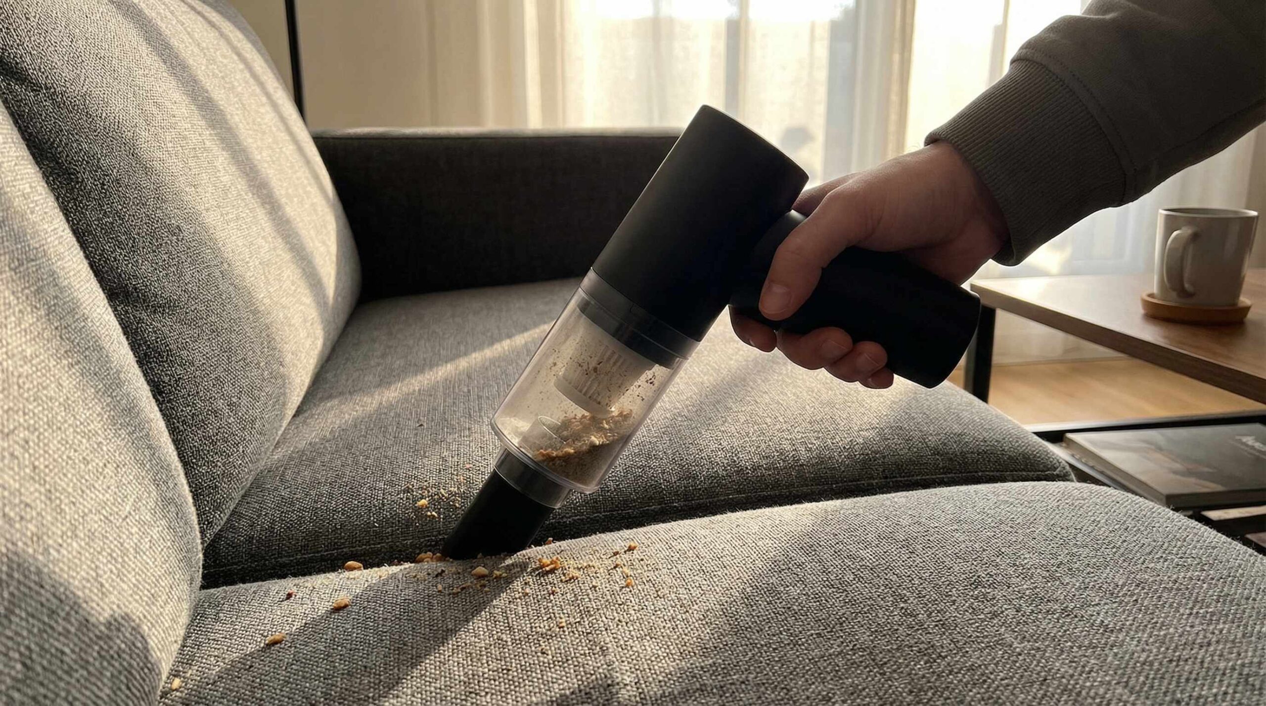 Dustaclean Portable Vacuum real-world testing