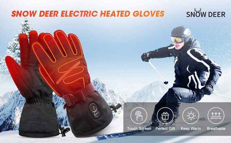 Snow Deer Upgraded Heated Gloves