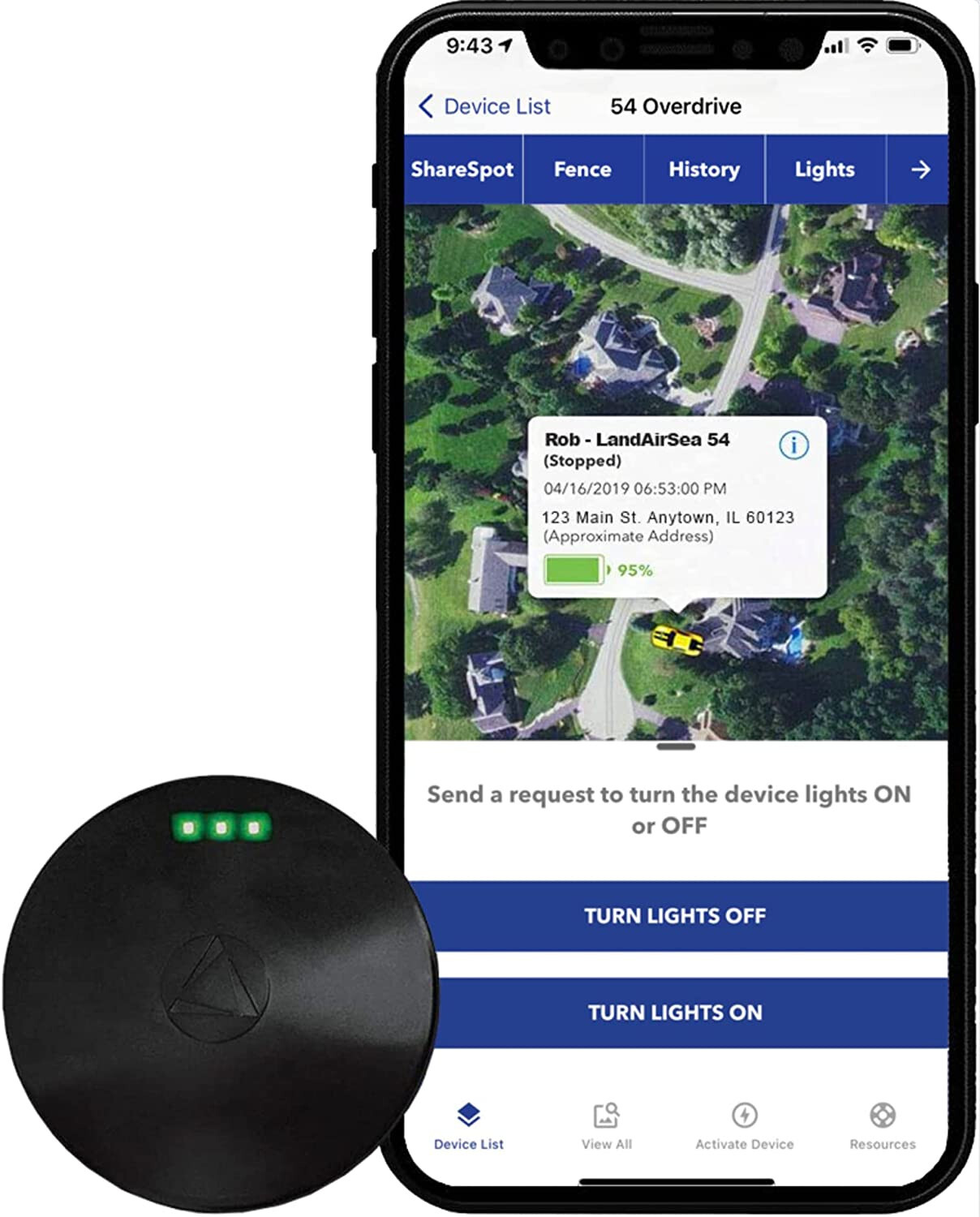 LandAirSea 54 GPS Tracker