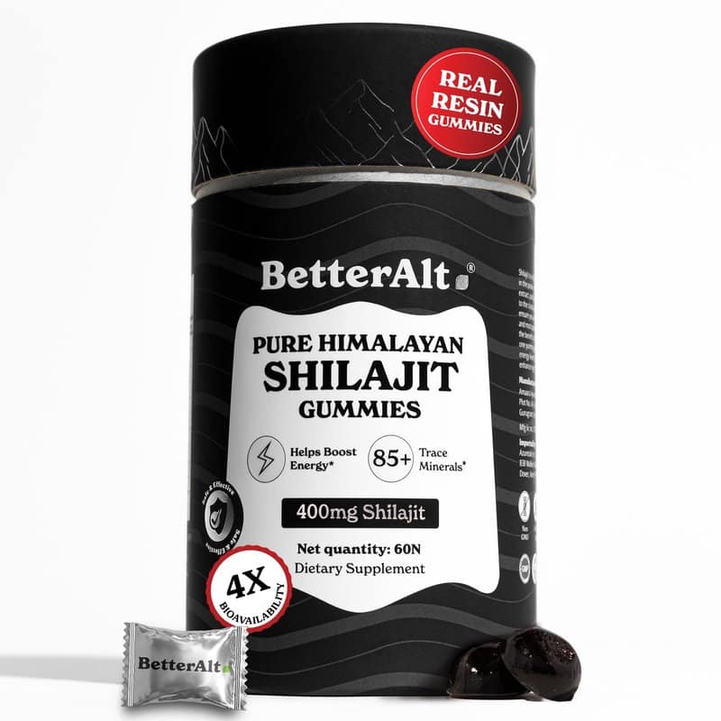 BetterAlt Shilajit Gummies