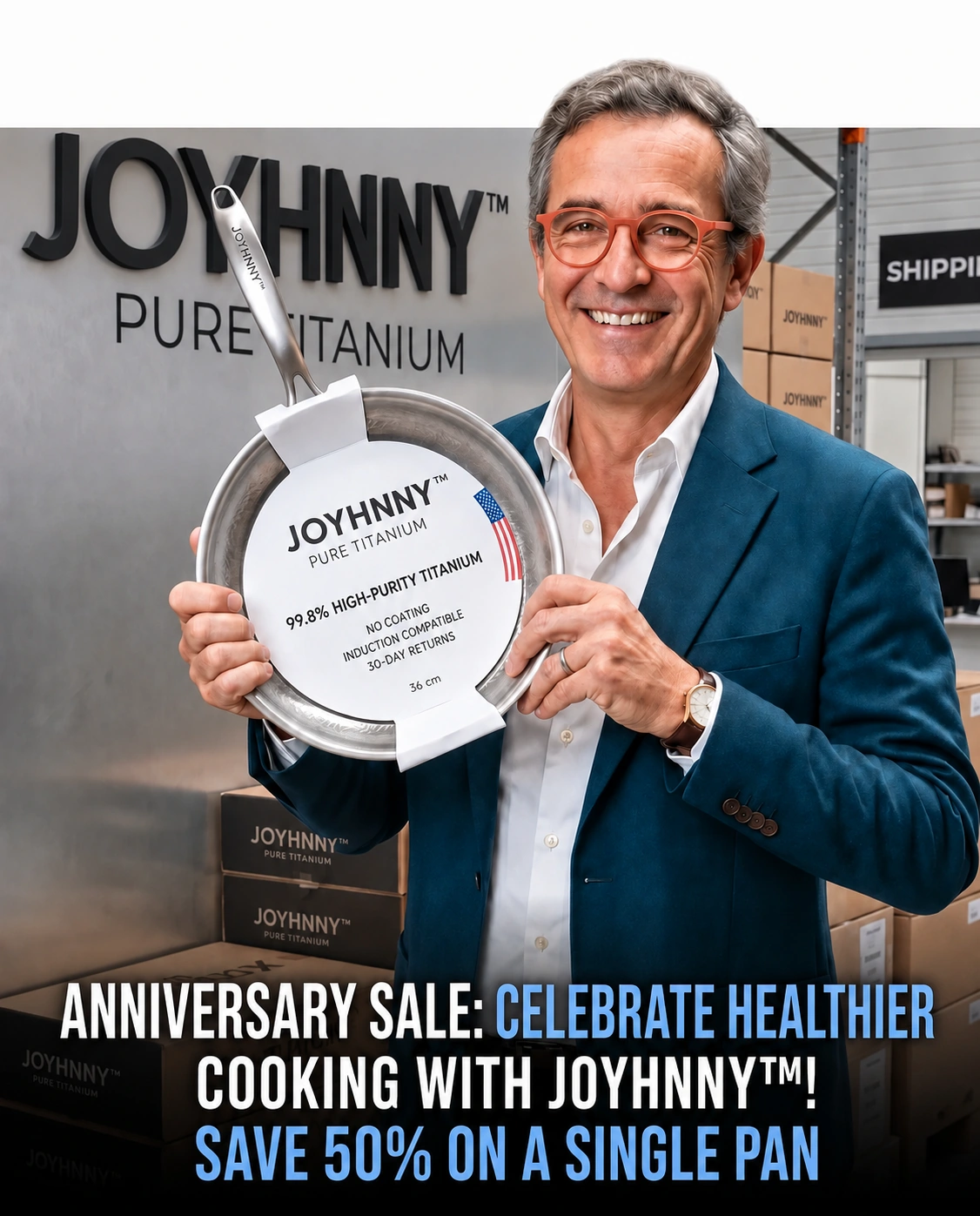 JOYHNNY™ titanium cookware