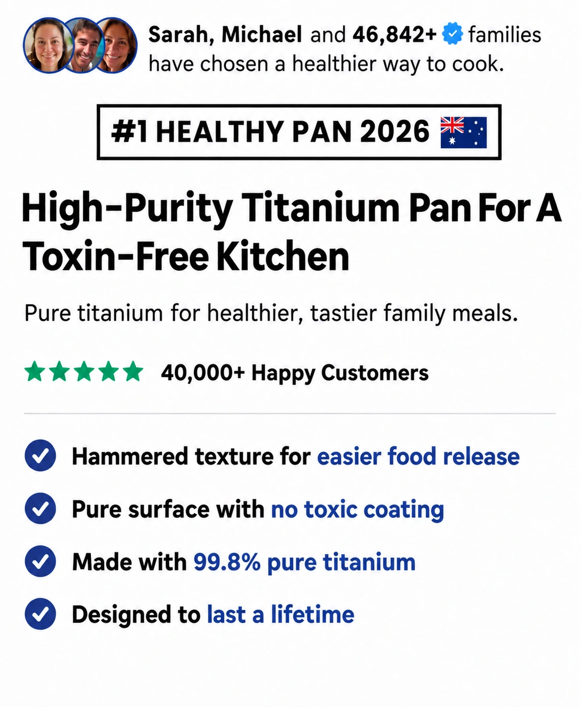 JOYHNNY™ titanium cookware