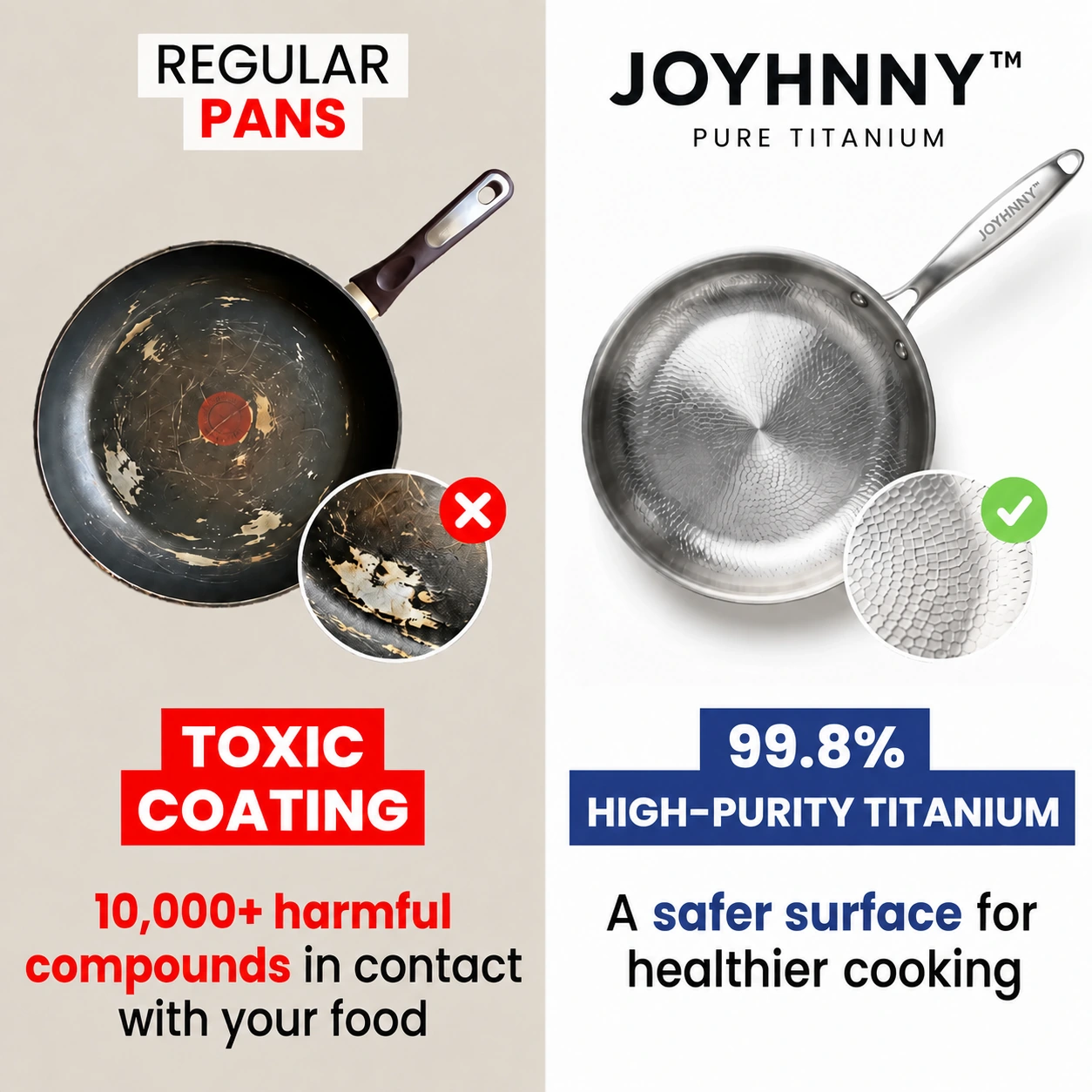JOYHNNY™ titanium pan product detail 2