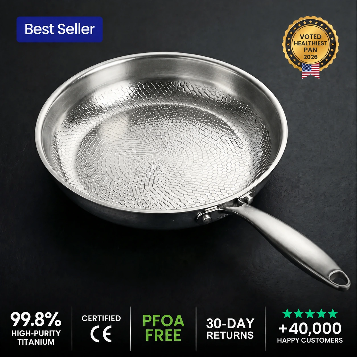 JOYHNNY™ titanium pan product detail 1
