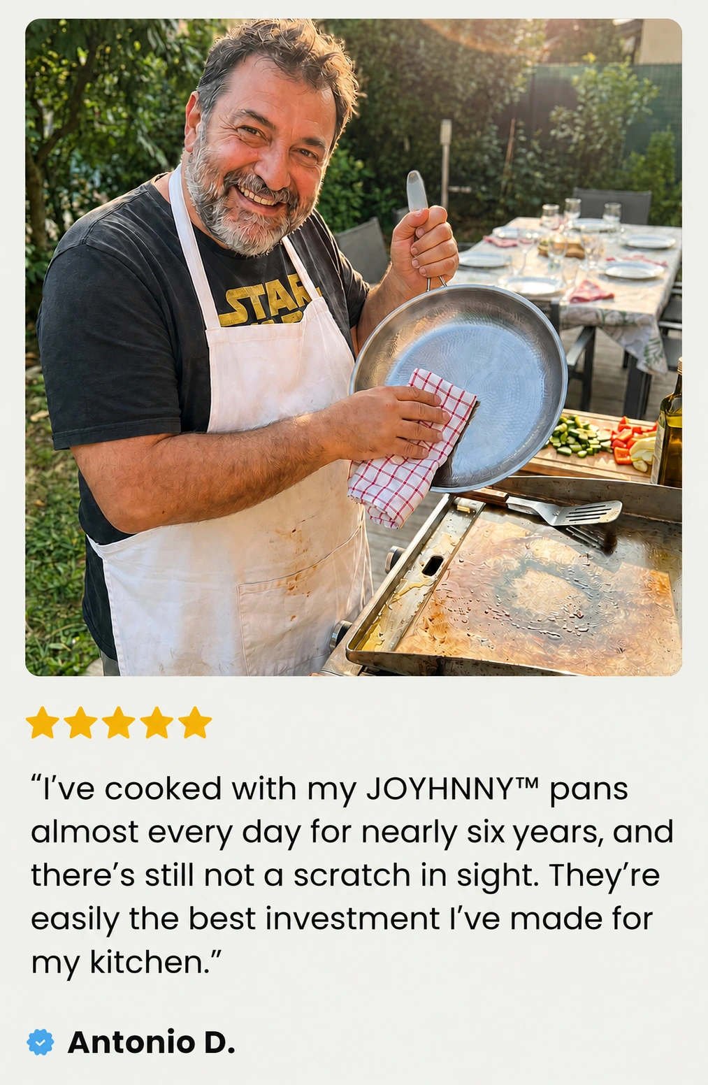 JOYHNNY™ titanium cookware