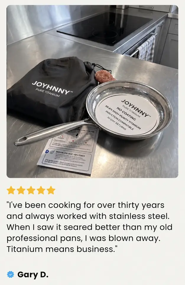 JOYHNNY™ titanium cookware