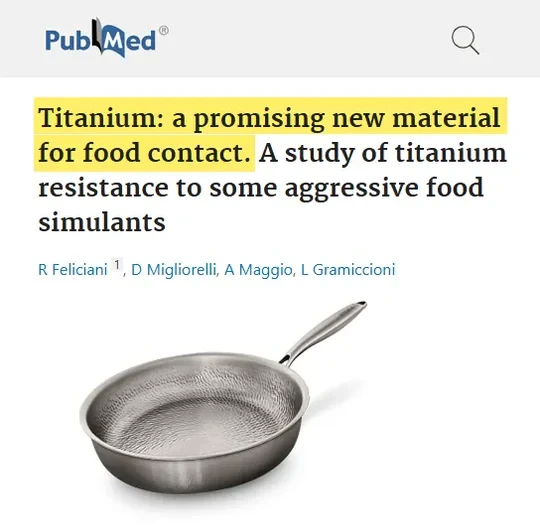 Lab testing report for titanium